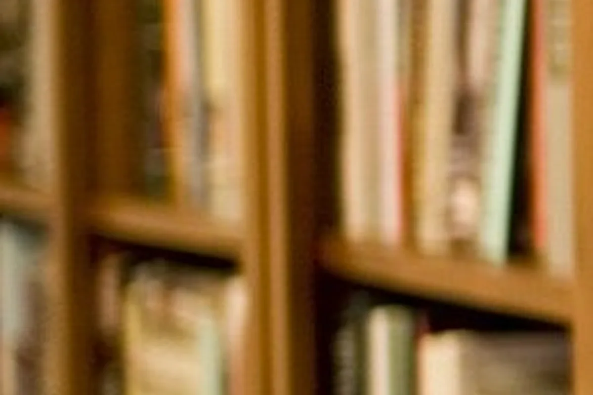 Bücher senkrecht ohne Personen